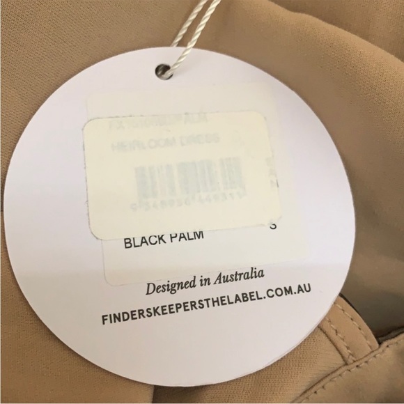 NWT Finders Keepers Heirloom Dress in Black Palm - Picture 13 of 16